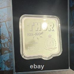 Niue 2025 – Pièce en argent de 2 oz Thor KRA KOOM de la série Marvel Smash Niue 2025 – Pièce en argent de 2 oz Thor KRA KOOM de la série Marvel Smash