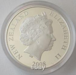 Nouvelle-Zélande 1 Dollar 2008 Kiwi 1 Oz Argent Épreuve