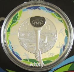 Nouvelle-Zélande 1 Dollar Jeux Olympiques Rio de Janeiro 2016 1 Oz Argent