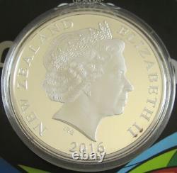 Nouvelle-Zélande, 1 Dollar, Jeux Olympiques de Rio de Janeiro 2016, 1 Once d'Argent
