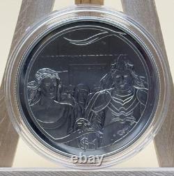 Nouvelle-Zélande 1 dollar 2003 argent 925 proof Le Seigneur des anneaux couronnement d’Aragorn
