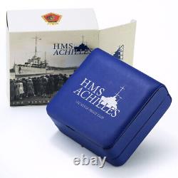 Nouvelle-Zélande 1 dollar Cuirassés Croiseurs HMS Achilles pièce en argent preuve 2014