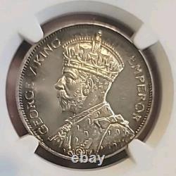 Nouvelle-Zélande 1935 Demi-Couronne Superb Gem Cameo Épreuve NGC PF67 Meilleur LV