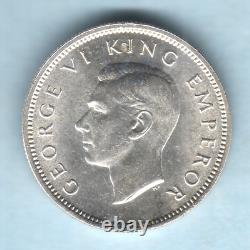 Nouvelle-Zélande. 1937 Une Shilling. UNC Lustre Intégral