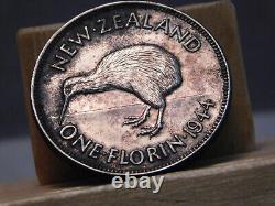Nouvelle-Zélande 1944 un florin