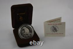 Nouvelle-Zélande 1996 Monnaie en argent de 5 $ Proof Kaka