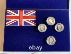 Nouvelle-Zélande 1998 Ensemble de pièces en argent épreuve Fierté en Nouvelle-Zélande