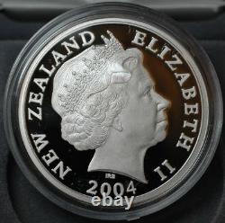 Nouvelle-Zélande 2004 Pièce en Argent Proof - Taiko de l'île Chatham ! Tirage 1 300
