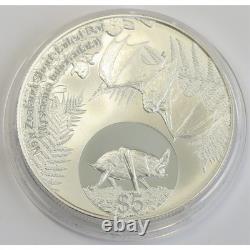 Nouvelle-Zélande 2013 1 OZ Pièce en Argent Proof - Chauve-souris à queue courte