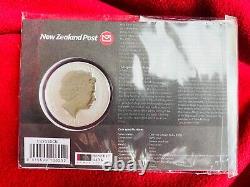Nouvelle-Zélande 2013 Pièce de monnaie spécimen non circulée en argent d'un dollar Trésors du kiwi