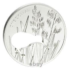 Nouvelle-Zélande 2015 Kiwi Silhouette pièce preuve en argent 1 oz découpée au laser PCGS PR70 RARE