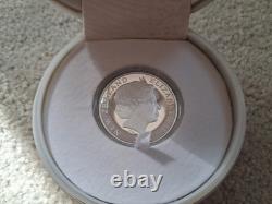 Nouvelle-Zélande 2015 Monnaie en argent de 1 $ Coupe du Monde de Cricket Pièce en forme de dôme