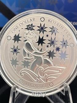 Nouvelle-Zélande -2021 Matariki- Art Maori Monnaie en Argent Proof 1 oz