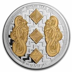 Nouvelle-Zélande 2022 Art Maori - Ensemble de Monnaie en Argent Proof - Tane Mahuta