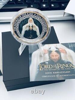 Nouvelle-Zélande - 2023 Le Seigneur des Anneaux - Le Retour du Roi 2oz Argent Proof