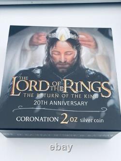 Nouvelle-Zélande - 2023 Le Seigneur des Anneaux - Le Retour du Roi 2oz Argent Proof