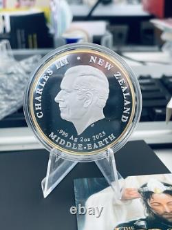 Nouvelle-Zélande - 2023 Le Seigneur des Anneaux - Le Retour du Roi 2oz Argent Proof