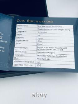 Nouvelle-Zélande - 2023 Le Seigneur des Anneaux - Le Retour du Roi 2oz Argent Proof