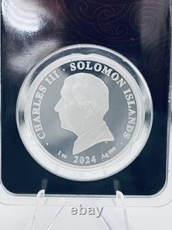 Nouvelle-Zélande -2024- Pièce en Argent de 1 oz Cave Taniwha Mule -RARE