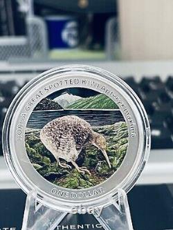 Nouvelle-Zélande - 2024 - Pièce en argent proof de 1 oz - Série de pièces Kiwi