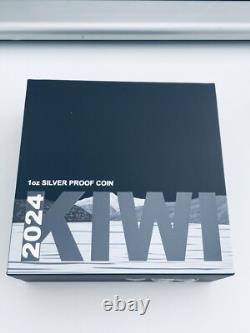 Nouvelle-Zélande - 2024 - Pièce en argent proof de 1 oz - Série de pièces Kiwi