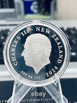 Nouvelle-Zélande - 2024 - Pièce en argent proof de 1 oz - Série de pièces Kiwi