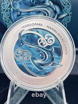 Nouvelle-Zélande - 2025 - Mangopare - Requin marteau - Pièce en argent proof de 1 oz