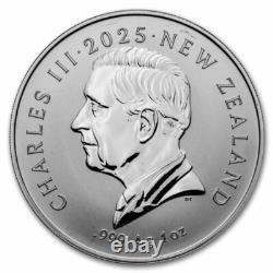 Nouvelle-Zélande 2025 pièce spécimen Kiwi 1 oz en argent 99,9 %