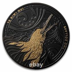 Nouvelle-Zélande 2026 Kiwi 2 oz Argent 99,9 % Preuve Pièce