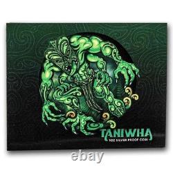 Nouvelle-Zélande - 2026 - Taniwha de la forêt - Art maori - Pièce de preuve en argent 1 oz