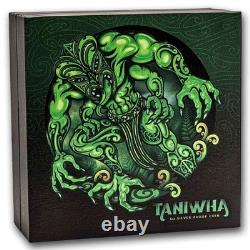 Nouvelle-Zélande - 2026 - Taniwha de la forêt - Art maori - Pièce de preuve en argent 1 oz