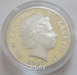 Nouvelle-Zélande 5 Dollars 2007 Faune Tuatara Argent Épreuve