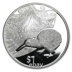 Nouvelle-Zélande - Pièce en argent proof 1 oz 2014 - Trésors Kiwi