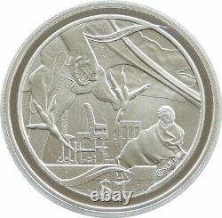 Nouvelle-zélande 2003 Silver Proof Lord Of The Rings Coin- Battle Of Minas