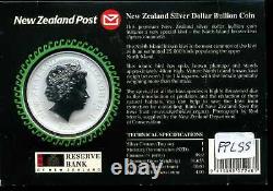 Nouvelle-zélande 2006 $1 North Island Brown Kiwi 1 Oz. 999 Bullion Dollar D'argent