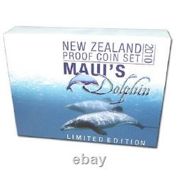 Nouvelle-zélande -2010- Silver Proof Coin Set- Le Dauphin De Maui