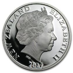 Nouvelle-zélande- 2011 1 Oz Silver Proof Coin- Tous Les Noirs Silver Fern