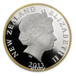 Nouvelle-zélande- 2013 1 Oz Silver Proof Coin- Hobbit Coin Désolation De Smaug