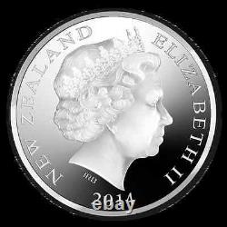 Nouvelle-zélande 2014 1 Oz Silver Proof Coin- Hms Achille Navire