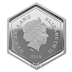 Nouvelle-zélande -2016 1 Oz Silver Proof Coin- Honeybee! Rare