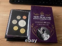 Nouvelle-zélande 2016- Silver Proof Coin Set- Qeii 90e Anniversaire