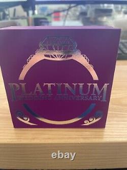 Nouvelle-zélande -2017- 1 Oz Silver Proof Coin- Platinum Queen's Wedding