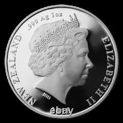 Nouvelle-zélande 2018 1 Oz Silver Proof Coin Moa Coin