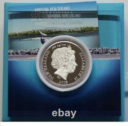 Nouvelle-zélande 2018 1 Oz Silver Proof Dollar Coin Sperm Whale Coin