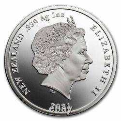 Nouvelle-zélande 2021 1 Oz Silver Proof Coin- Découvrez La Nouvelle-zélande Kowhai