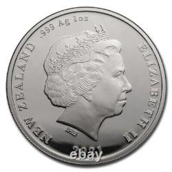 Nouvelle-zélande 2021 1 Oz Silver Proof Coin- Découvrez La Nouvelle-zélande Tui