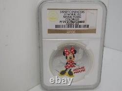 Nouvelle-zélande Monnaie 2014 Disney Mikey & Friends 6-coins Set Ngc Pf70 Ultra Cameo
