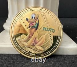 Pièce Disney Pluto. Argent Pur à 99 % - Nouvelle-Zélande 2020