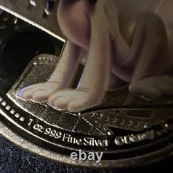 Pièce Disney Pluto. Argent Pur à 99 % - Nouvelle-Zélande 2020