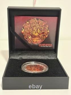 Pièce d'argent Cave Taniwha de Nouvelle-Zélande 1 oz 2024